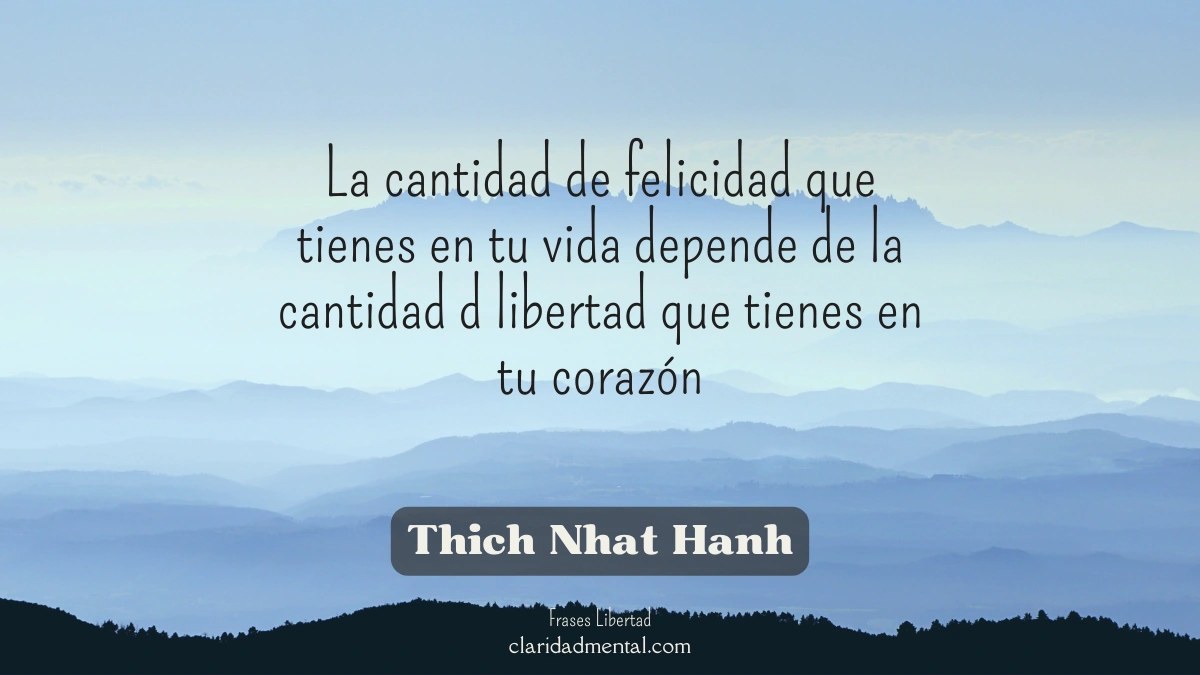 frase de Thich Nhat Hanh
