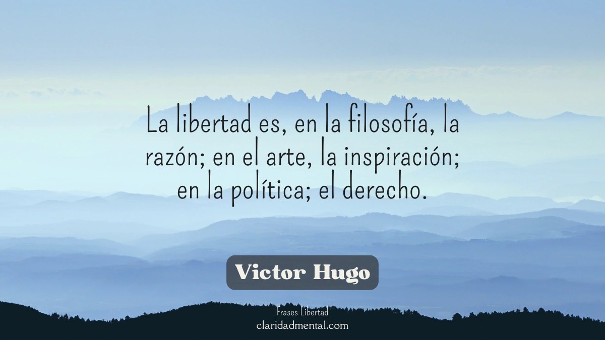 frase de Victor Hugo