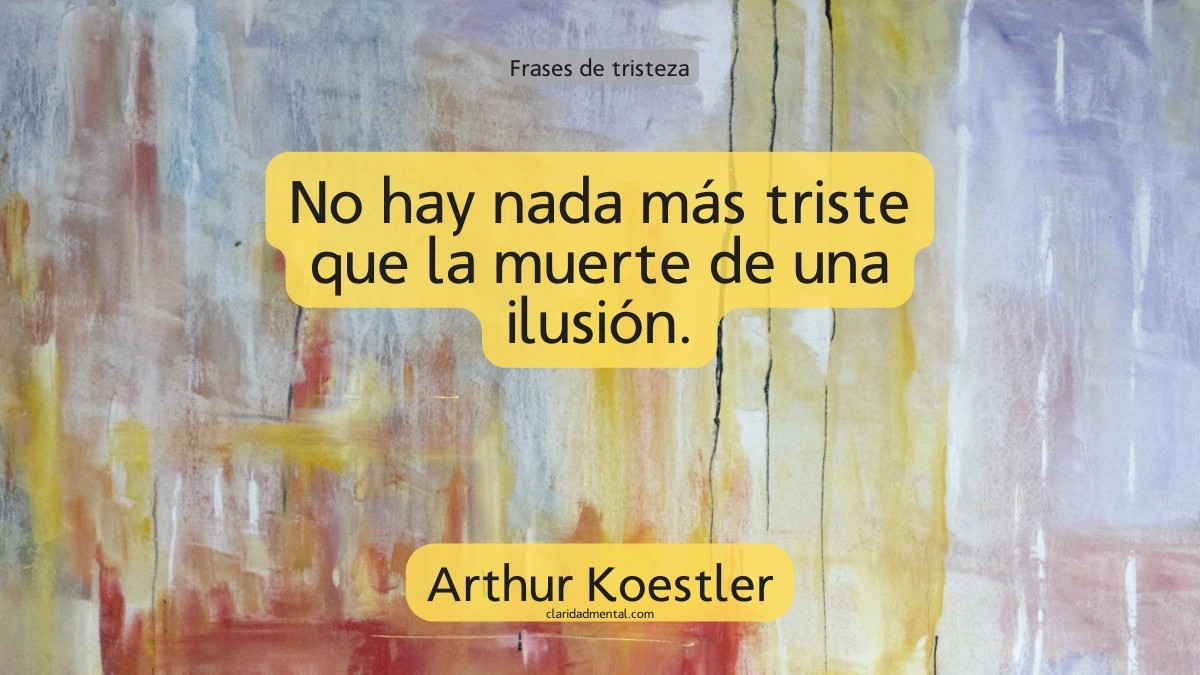 frase de Arthur Koestler