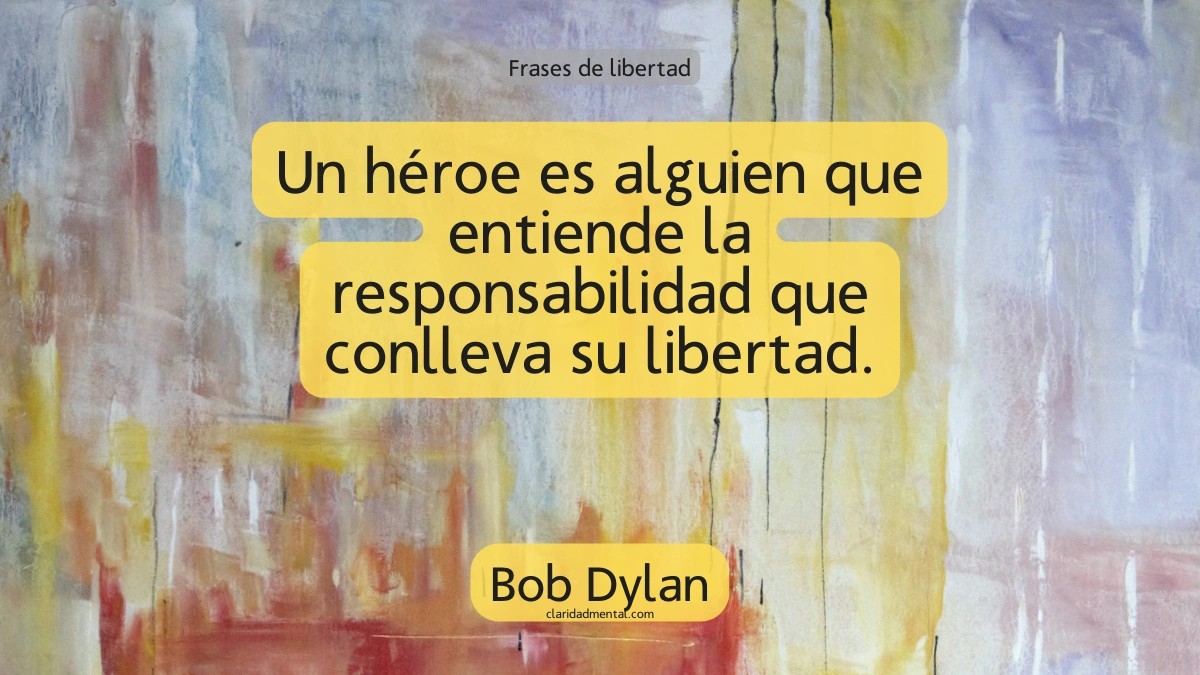 frase de Bob Dylan
