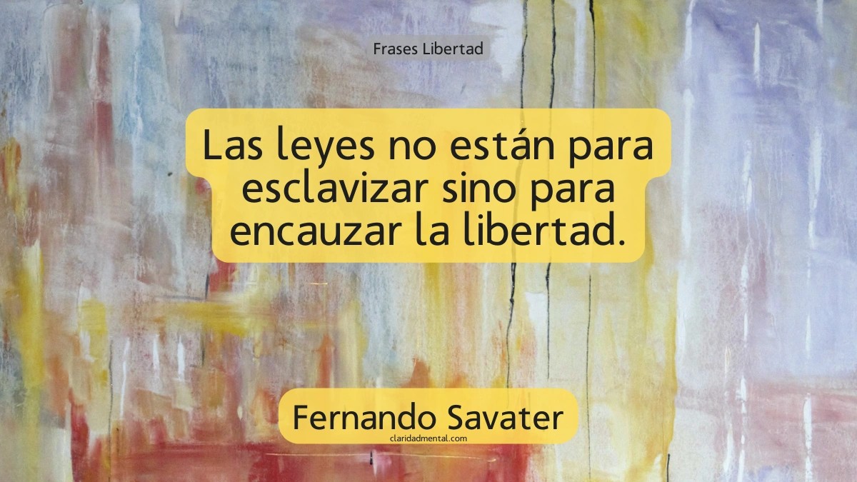 frase de Fernando Savater