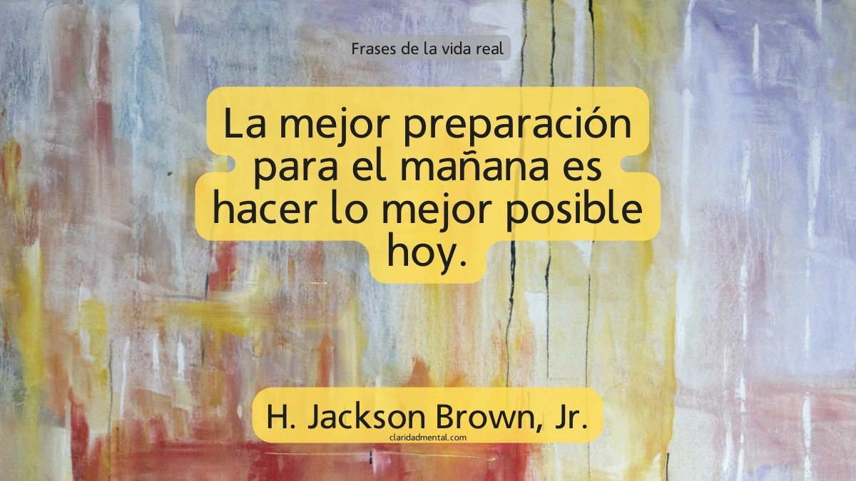frase de H. Jackson Brown, Jr.
