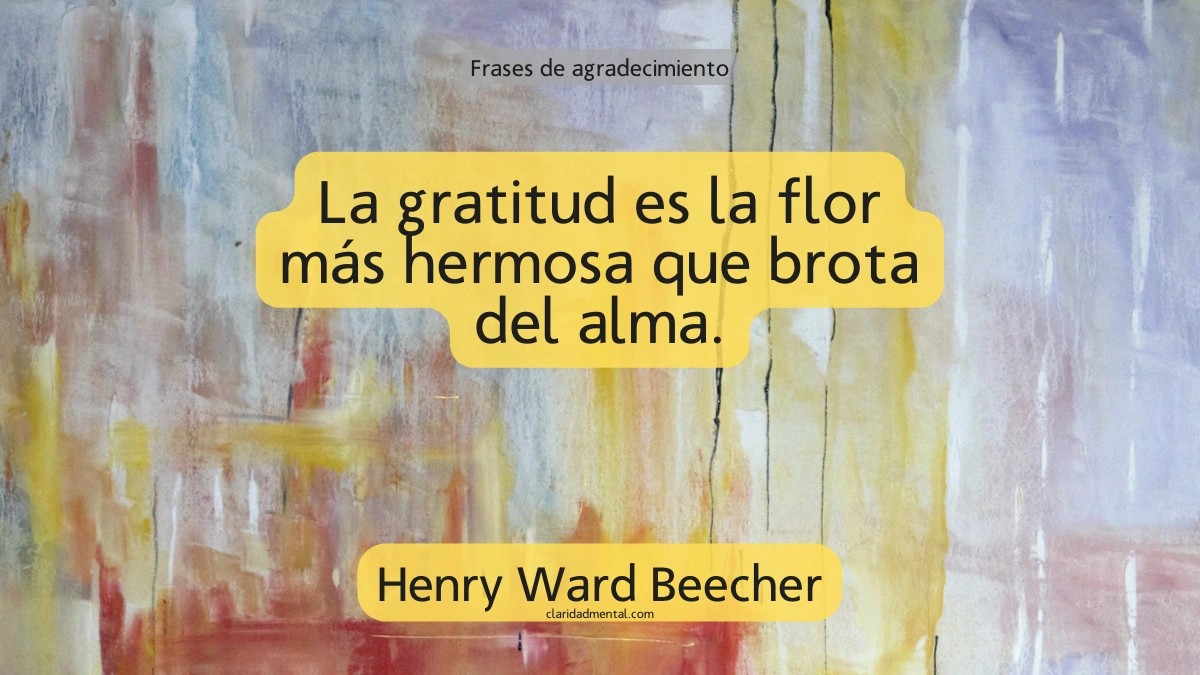 frase de Henry Ward Beecher