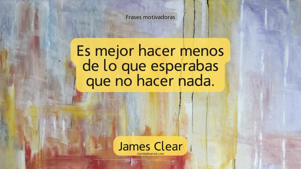 frase de James Clear