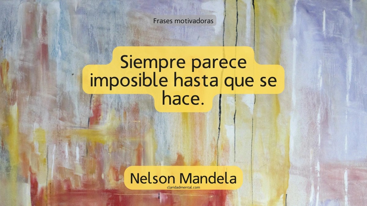 frase de Nelson Mandela