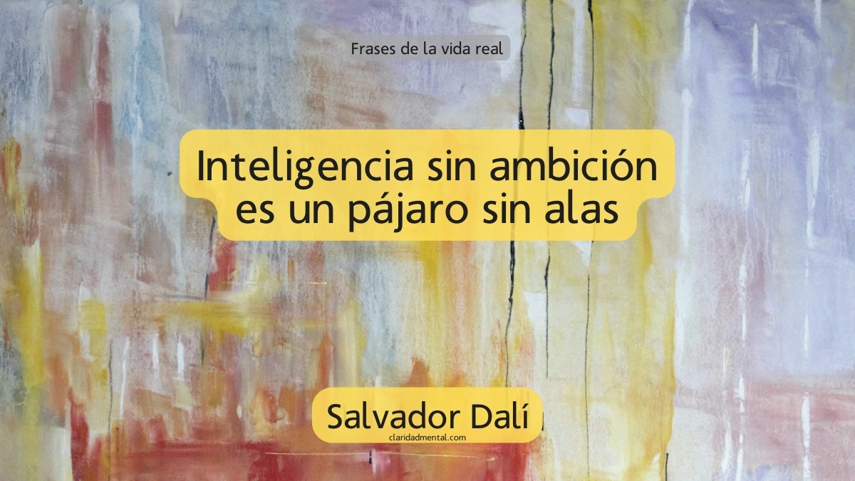 frase de Salvador Dalí