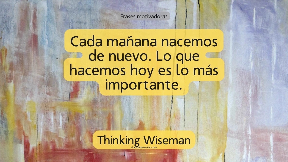 frase de Thinking Wiseman