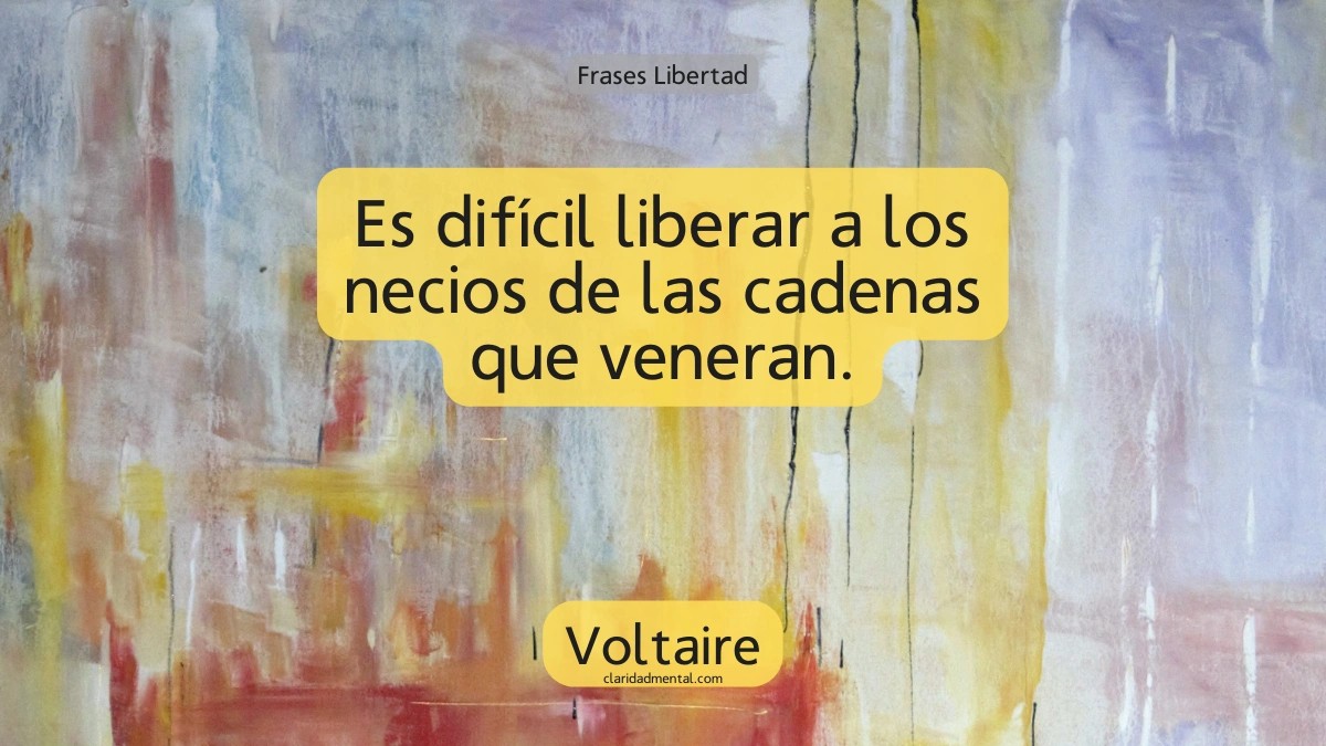 frase de Voltaire