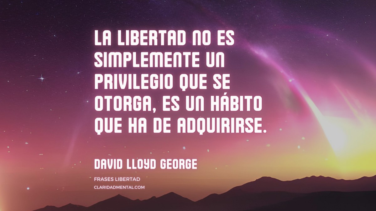 frase de David Lloyd George